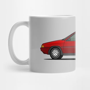 BX 16TRS side profile drawing Mug